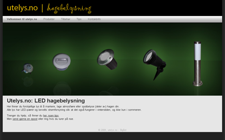 Utelys - B2C nettbutikk for salg av Festivo-produkter
